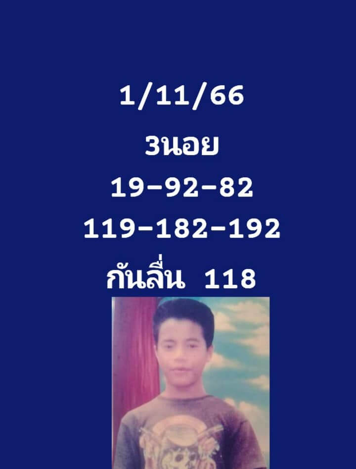 หวยฮานอย 1-11-66 ชุด6