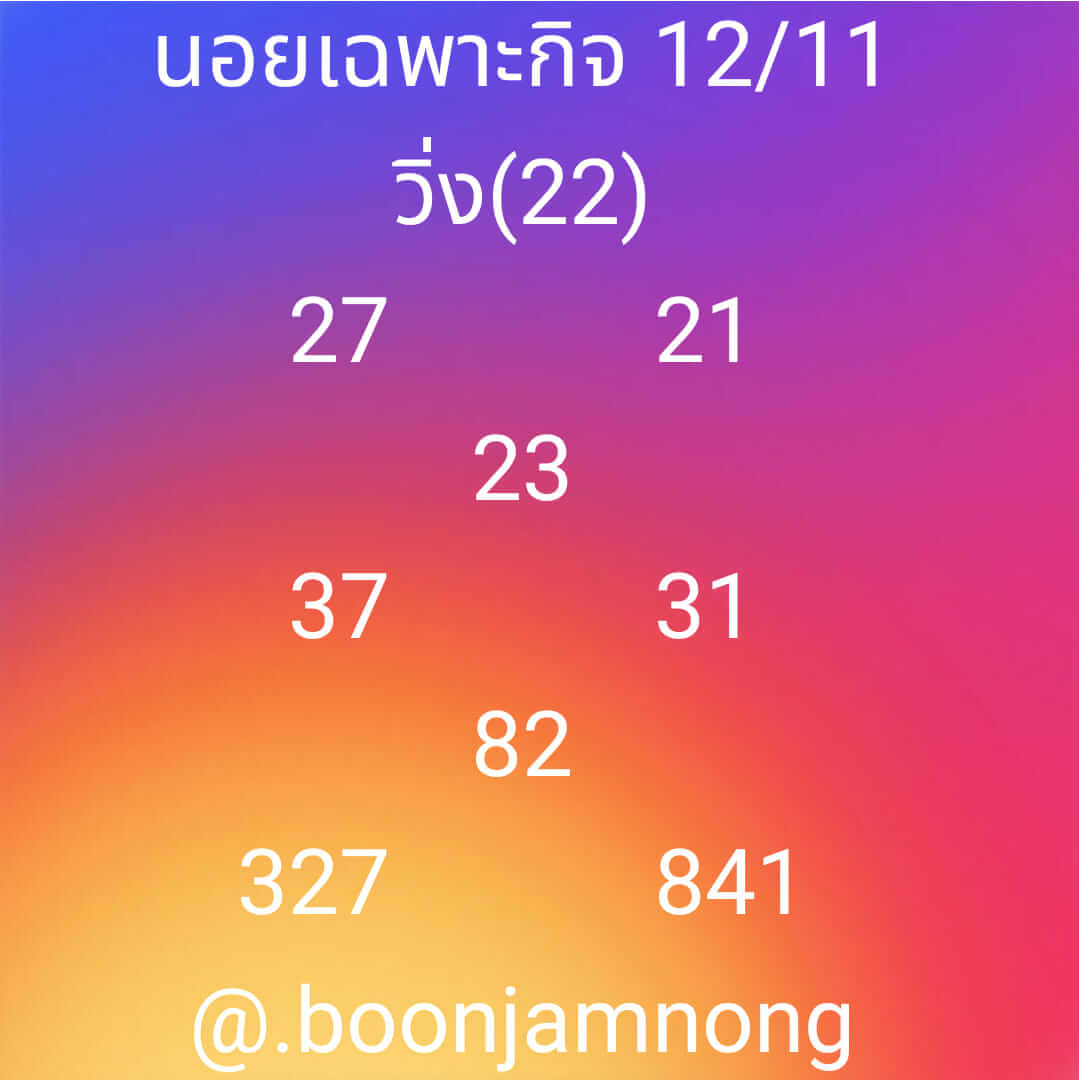 หวยฮานอย 12-11-66 ชุด2