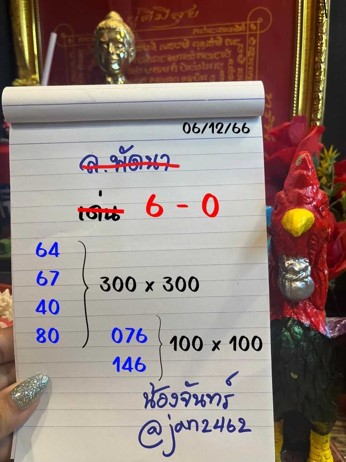 หวยลาว 6-12-66 ชุด2