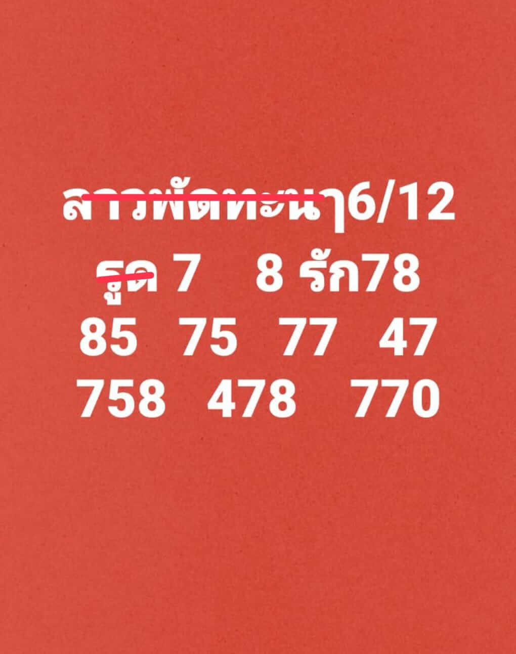 หวยลาว 6-12-66 ชุด5