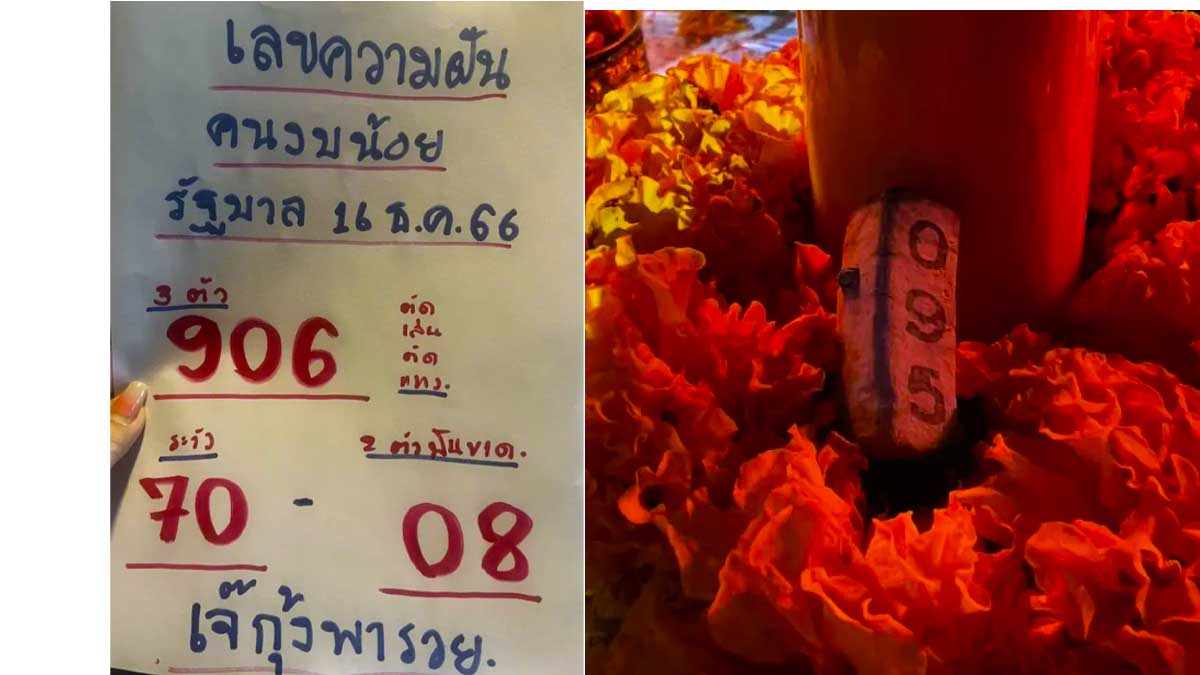 เลขเด็ดเจ๊กุ้งพารวย งวด16 ธ.ค. 66