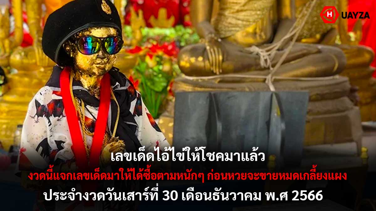 เลขเด็ดไอ้ไข่ให้โชค 30 12 66