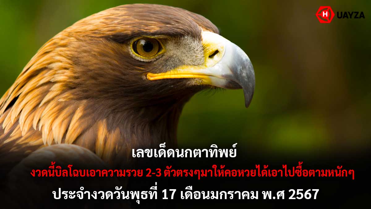 เลขเด็ดนกตาทิพย์ 17 1 67