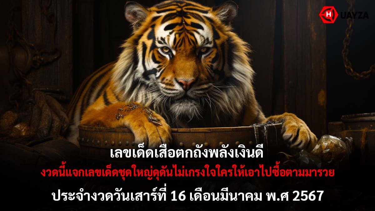 เสือตกถังพลังเงินดี 16 3 67