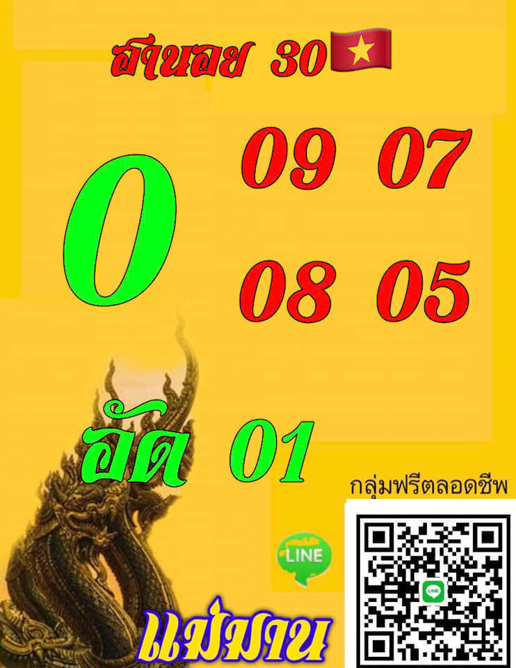 หวยฮานอย 30-4-67 ชุด10