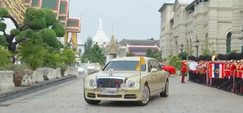 ทะเบียนรถพระที่นั่ง งวด 16 พ.ค. 67