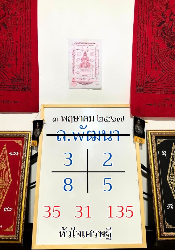 หวยลาว 3-5-67 ชุด2