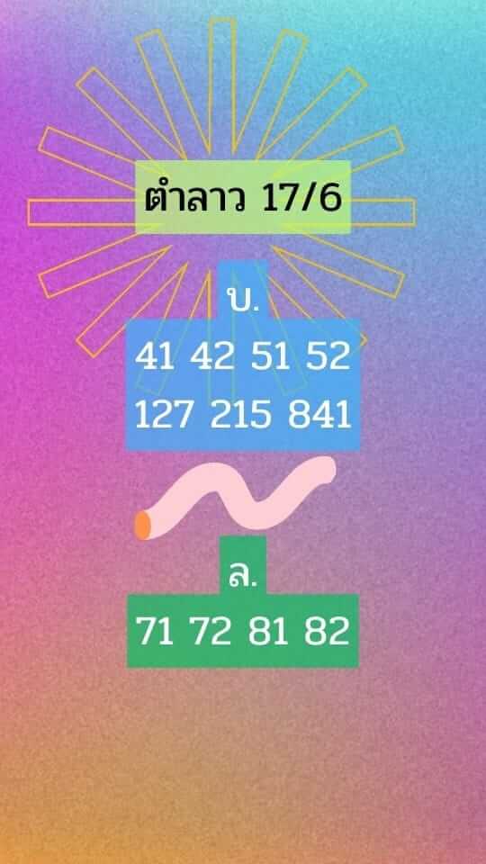 หวยลาว 17-6-67 ชุด1