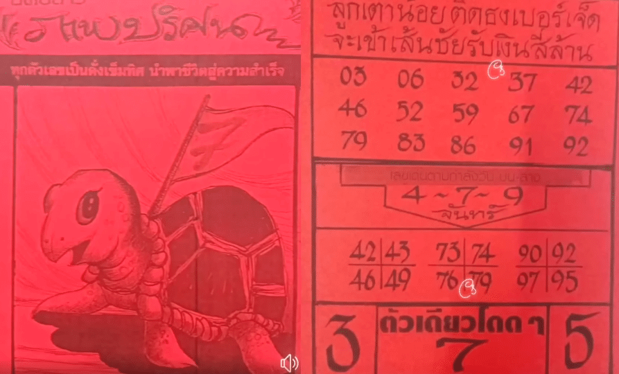 เลขเด็ดปริศนาปกแดง งวด 1 กรกฎาคม 2567