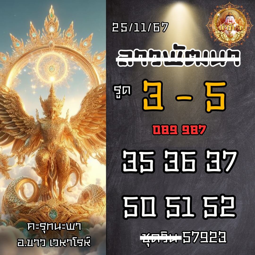 หวยลาว 25-11-67 ชุด7