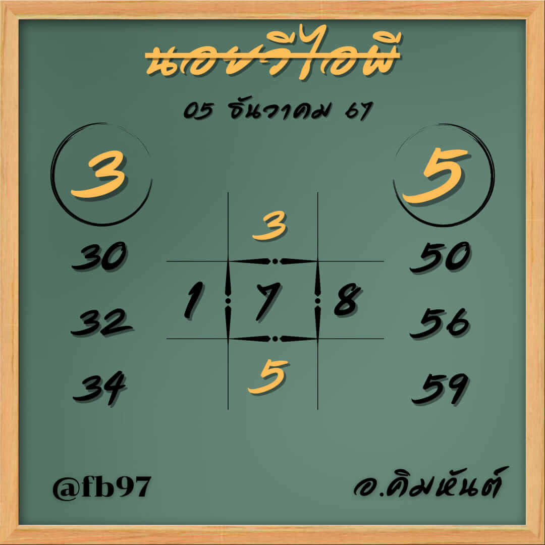 หวยฮานอย 5-12-67 ชุด6