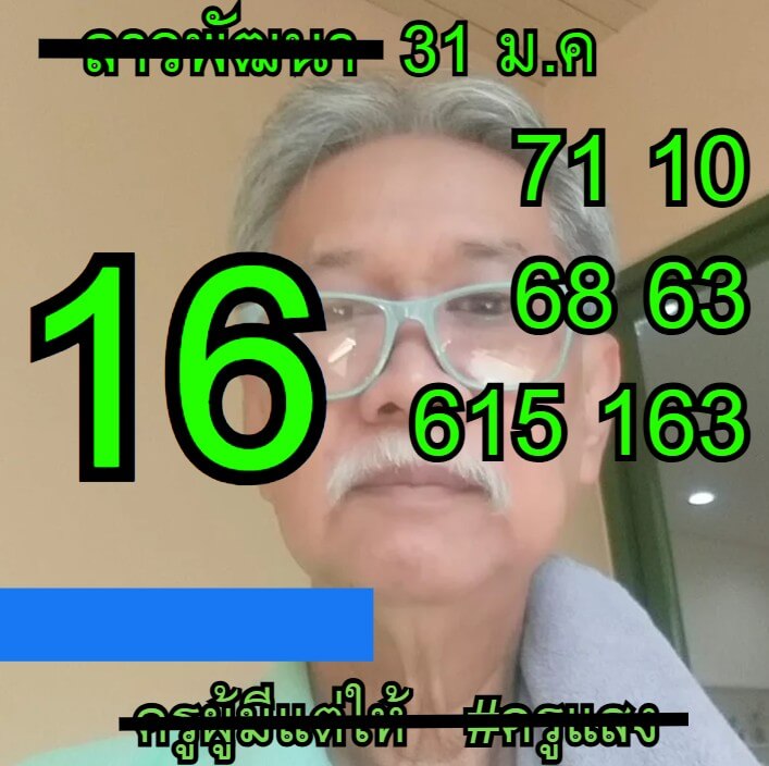 หวยลาว 31-1-68 ชุด5