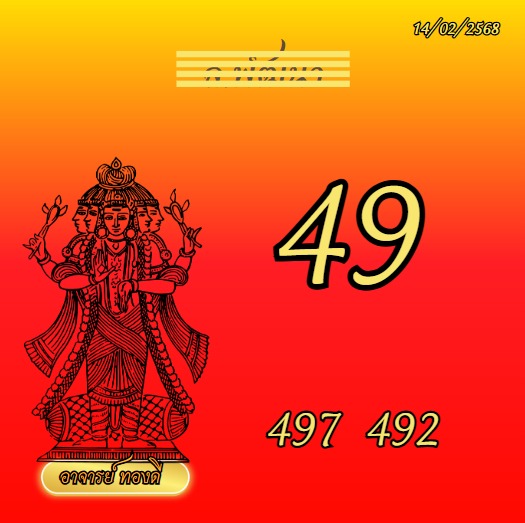 หวยลาว 14-2-68 ชุด8
