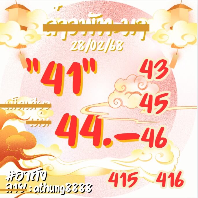 หวยลาว 28-2-68 ชุด2