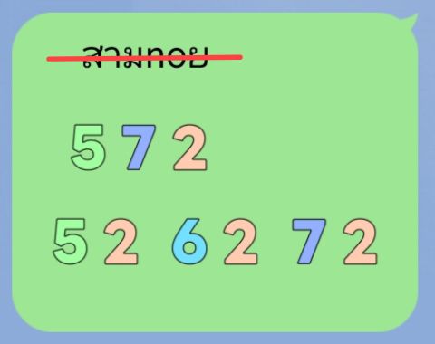 หวยฮานอย 26-2-68 ชุด1