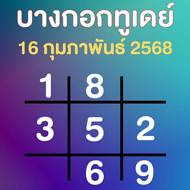 เลขเด็ดบางกอกทูเดย์