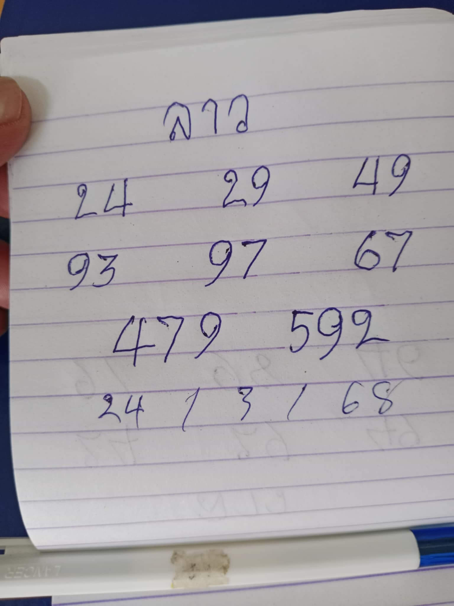 หวยลาว 24-3-68 ชุด8