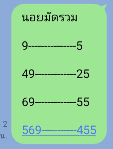 หวยฮานอย 18-3-68 ชุด7