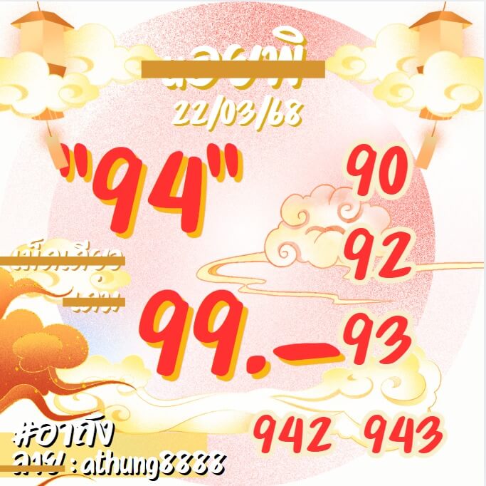 หวยฮานอย 22-3-68 ชุด3
