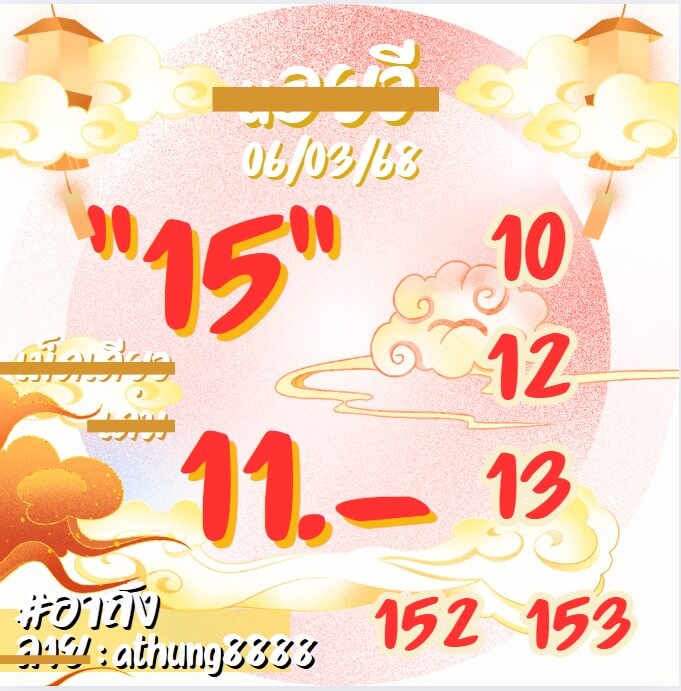 หวยฮานอย 6-3-68 ชุด4