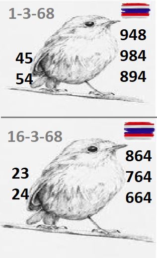 เลขเด็ดนกนำโชค