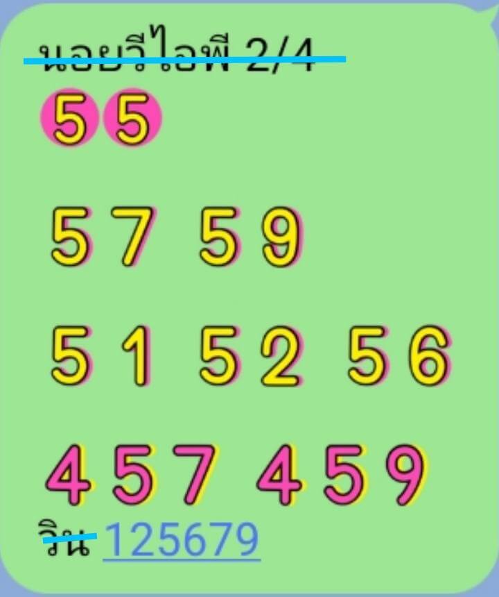 หวยฮานอย 2-4-68 ชุด4