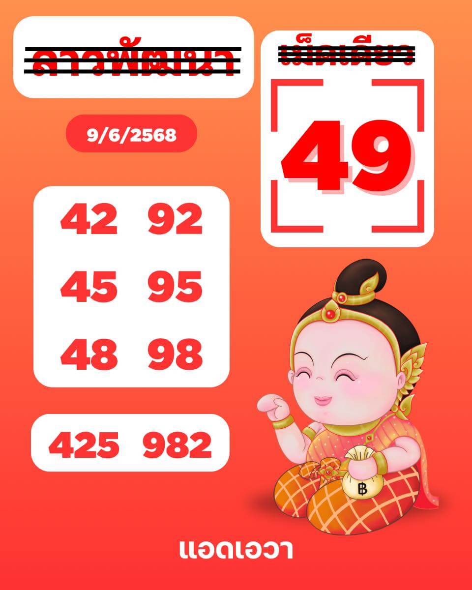 หวยลาว 9-6-68 ชุด5